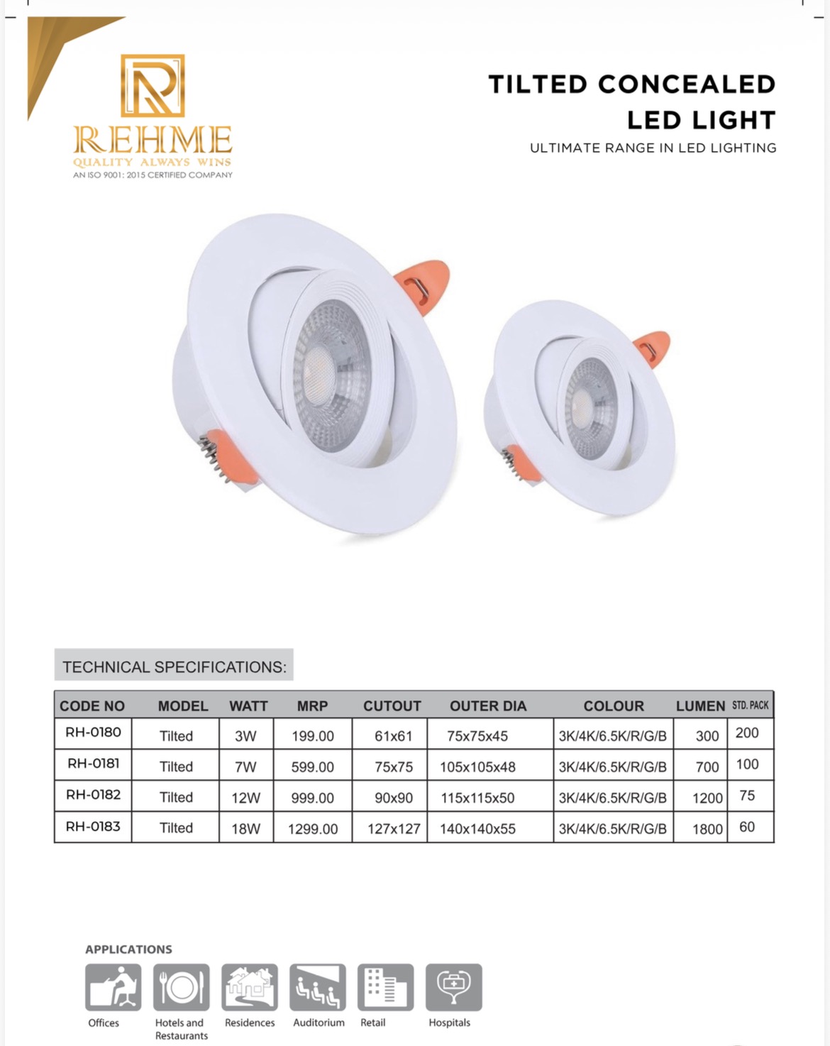 Moveable Concealed Light